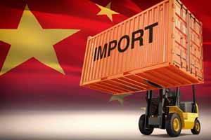 acp panel de costo de la importación desde China