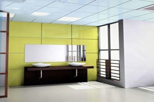 decorative bathroom aluminium composite panel acp