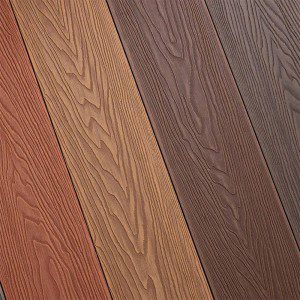 3d-embossd WPC Hollow Decking Panel