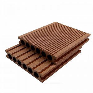 Round Hollow Traditional Composite Decking 140mm-25mm