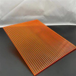 Ribbed Acrylic Sheet