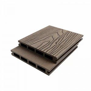 3D-embossed WPC Decking Panel