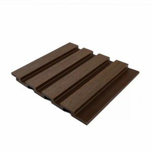 Dual-Color Exterior WPC Wall Cladding