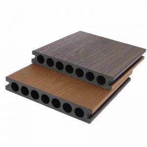 Bi Color Co Extrusion WPC Decking