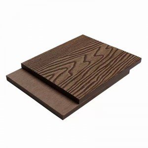 3D-embossed WPC Plank
