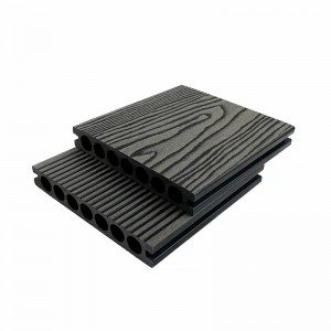 3d-embossd WPC Hollow Decking Panel