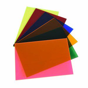 Transparent Colors Acrylic Sheet