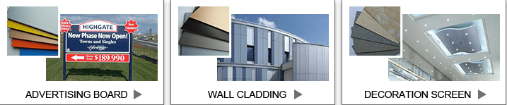 aluminum composite panel application