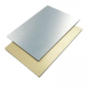 Gebürstetes Aluminium-Verbundplatte