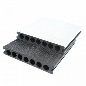 Bi Color Co Extrusion WPC Decking
