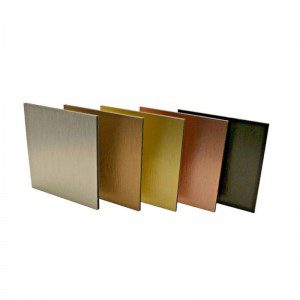 Gebürstetes Aluminium-Verbundplatte