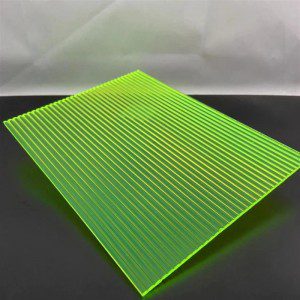 Ribbed Acrylic Sheet