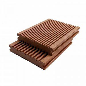 Solid Traditional WPC Decking Panel