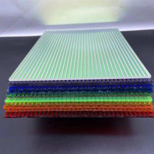 Ribbed Acrylic Sheet