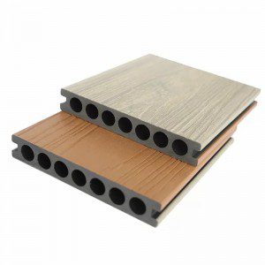 Bi Color Co Extrusion WPC Decking