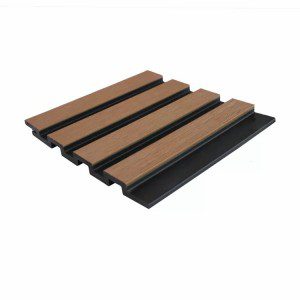 Dual-Color Exterior WPC Wall Cladding