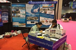 Aludream shows at ISA sign expo at USA